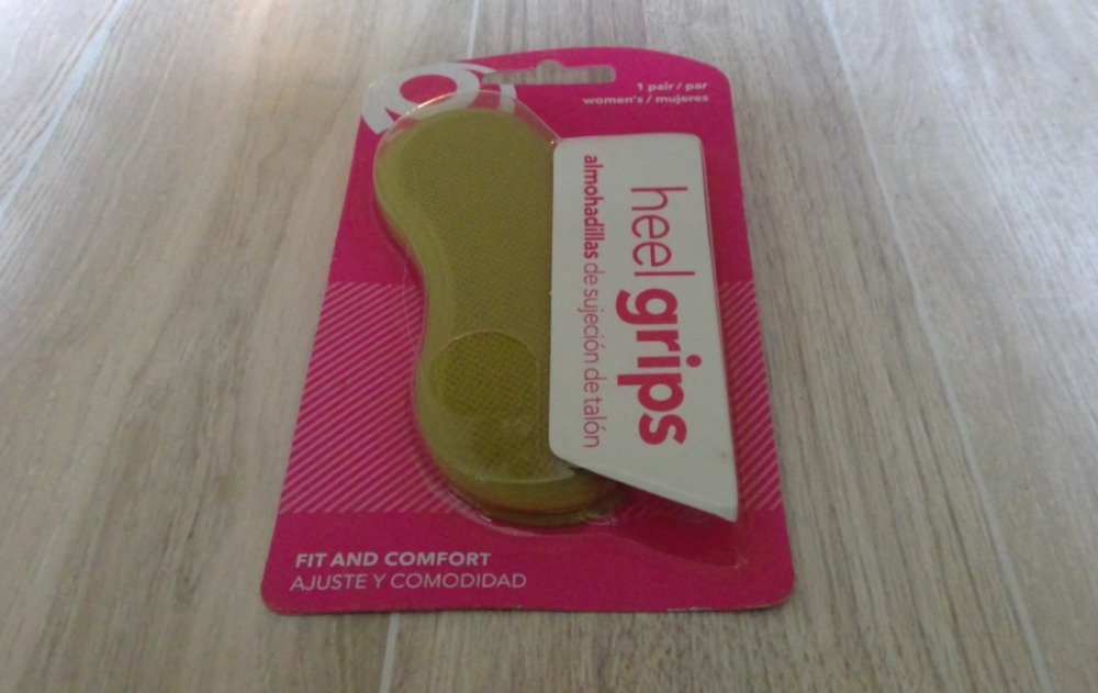 Payless Women's Fit & Comfort Brown Gel Heel Grips 1 Pair NEW